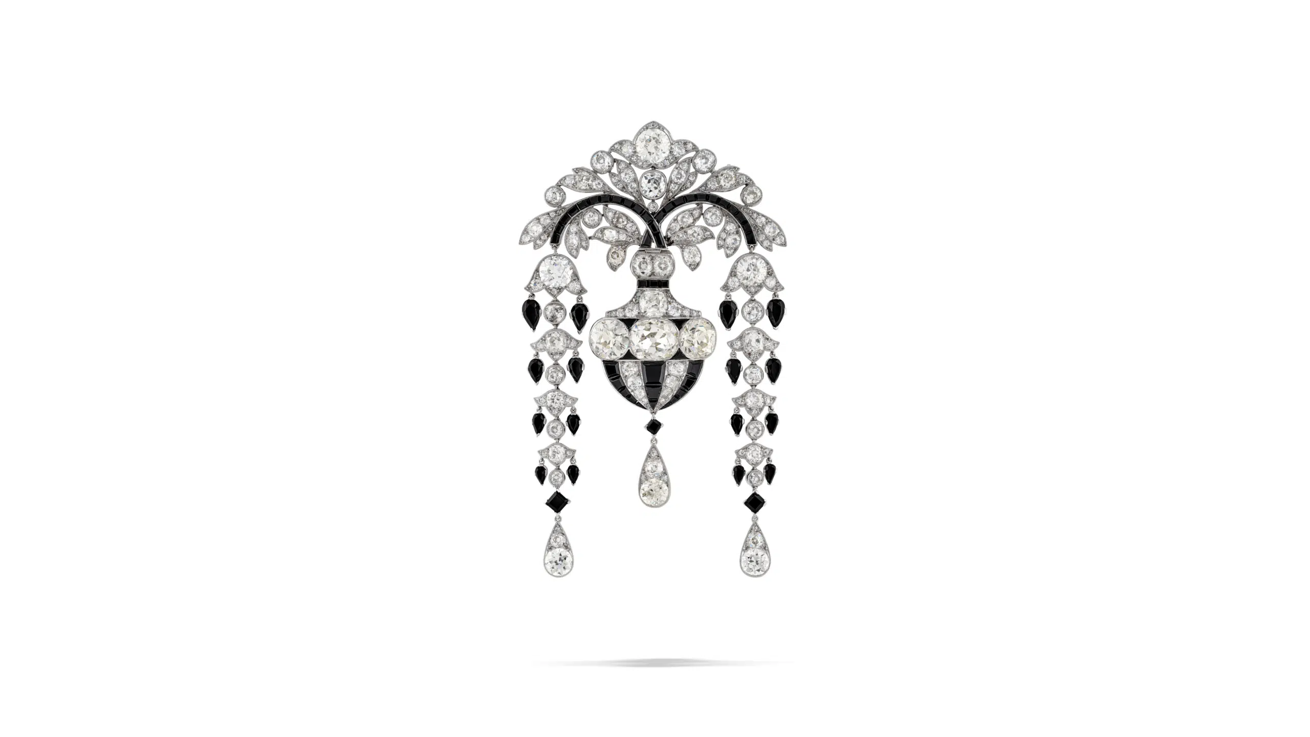 Broche ART DECO Vintage - Bijou Fantaisie Occasion - Très Belle Pièce Décorative