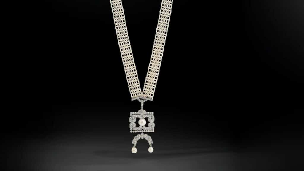Sautoir Belle Époque par Cartier
