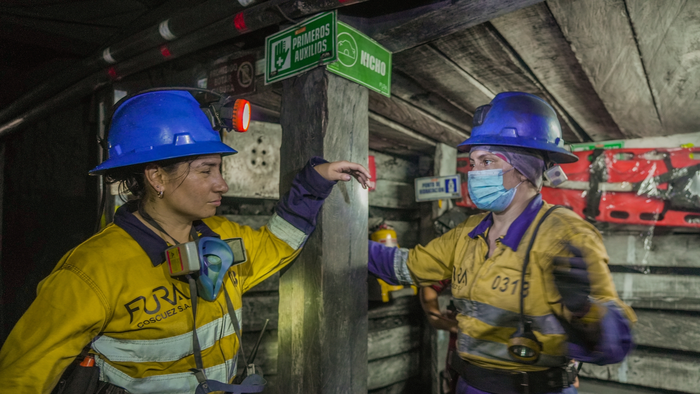 Today, 20% of the site's employees are women, many in roles once reserved for men