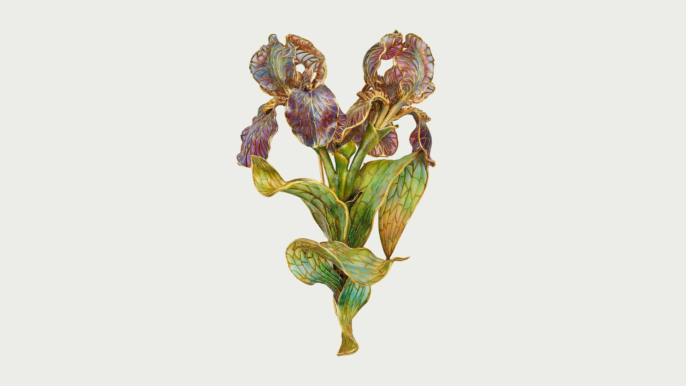 Broche Iris par Marcus & Co.