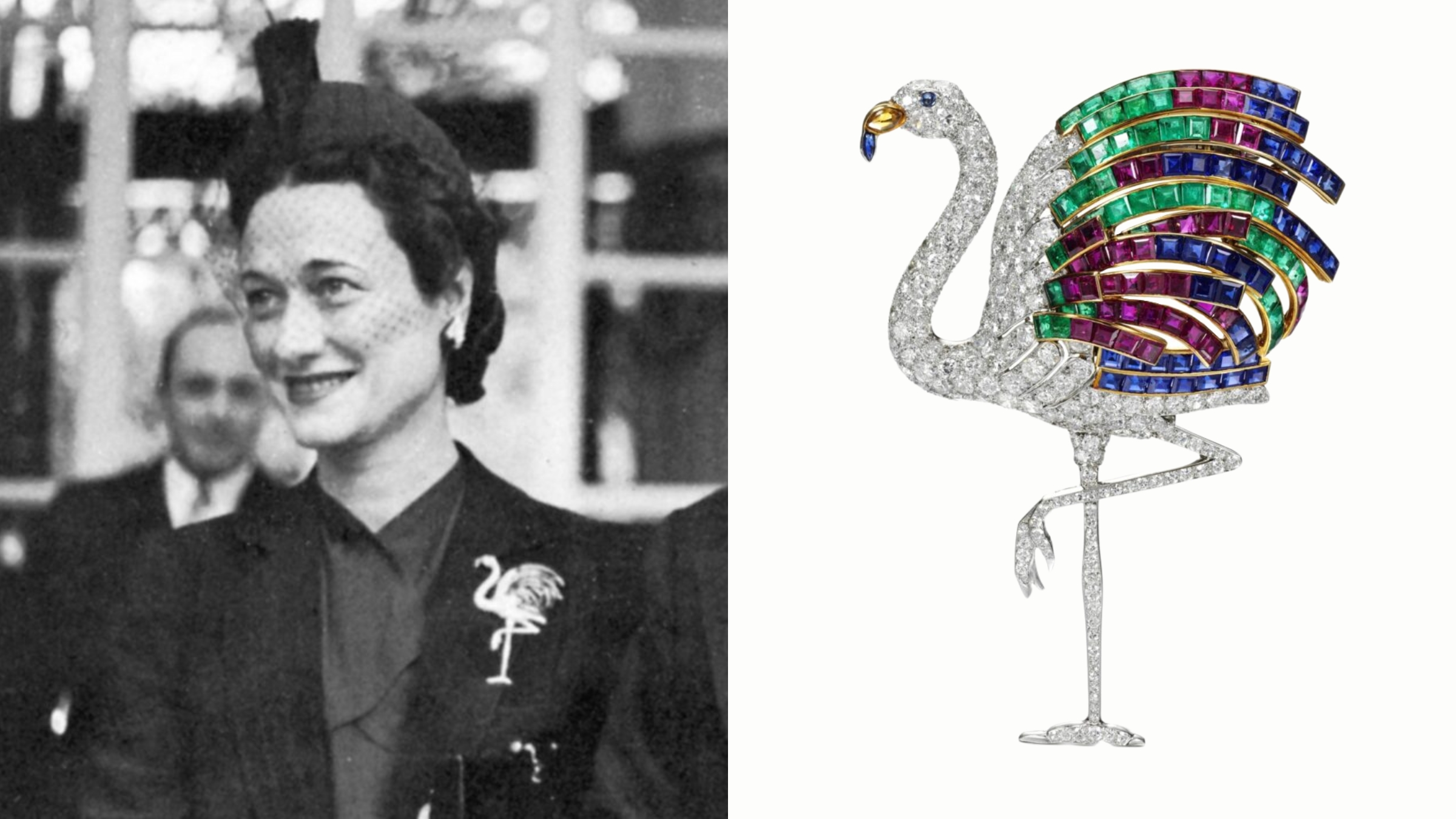The Cartier brooch of Wallis Simpson, Duchess of Windsor