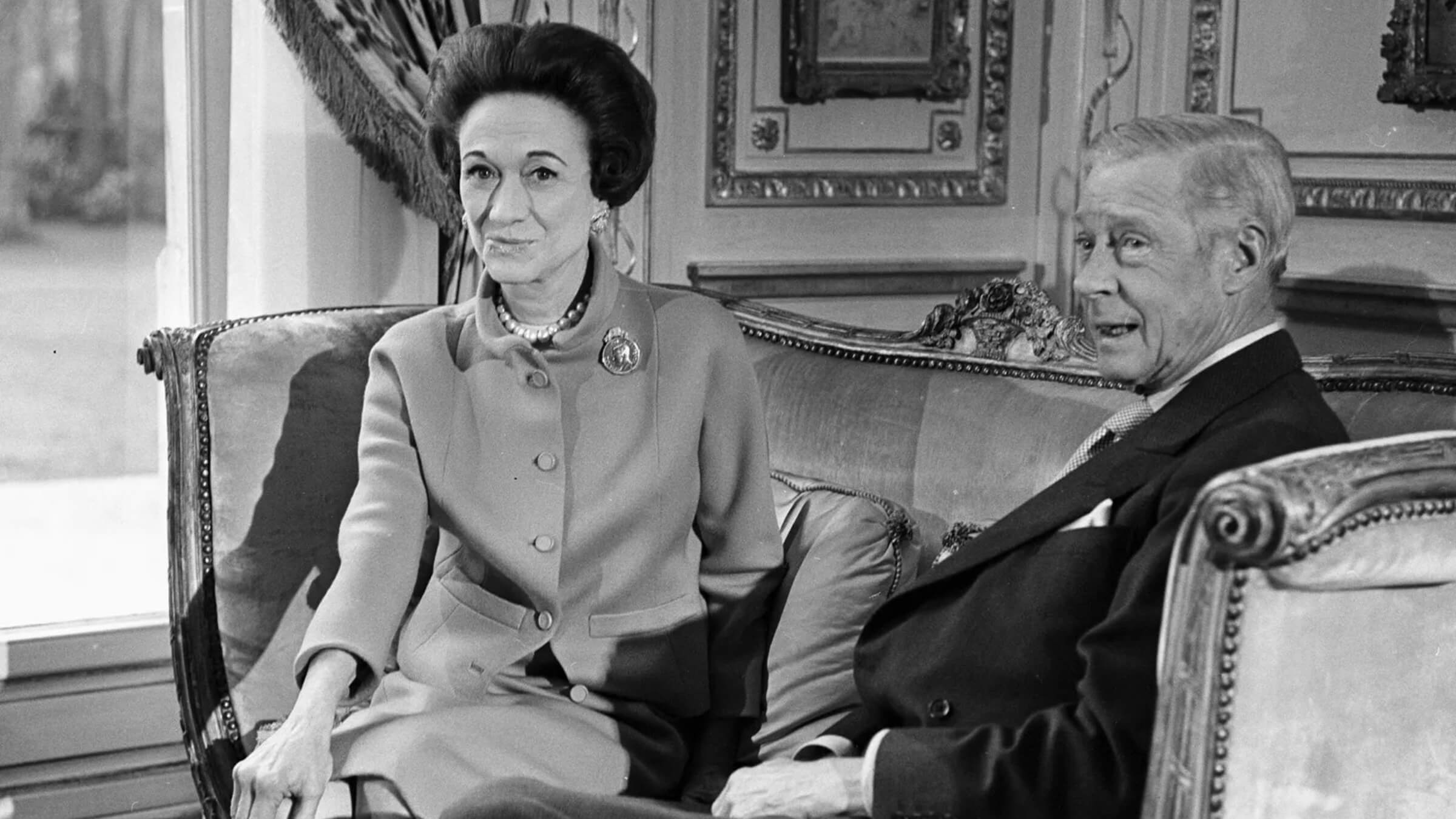 Photograph of Wallis Simpson and Edward VIII, Duke and Duchess of Windsor
